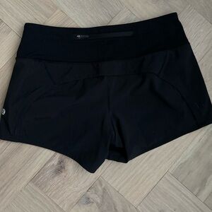 Lululemon Run Times Short II, 4”, black